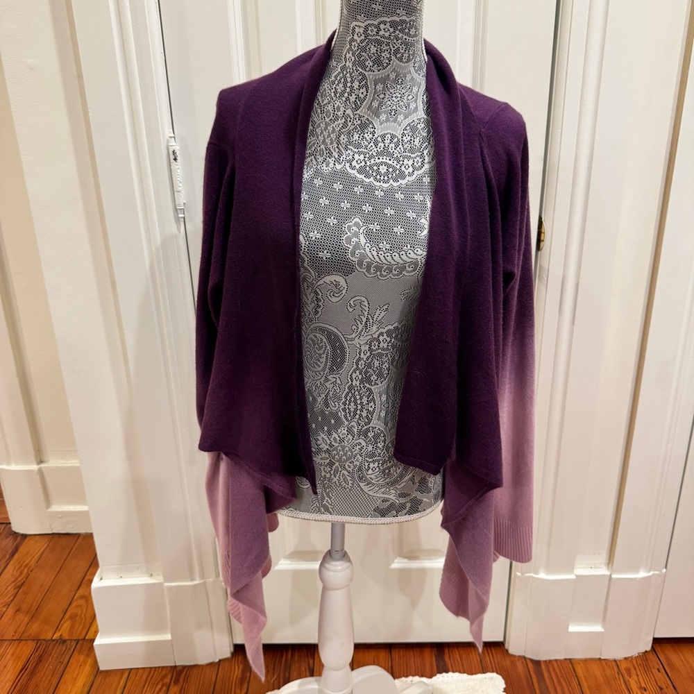 Allie & Rob Purple Ombre Women's Cardigan